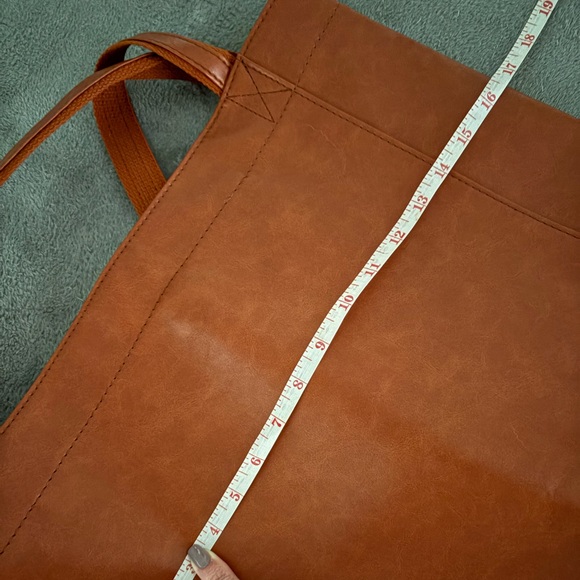 NWOT Grace’s Bags Women's Tote - Smooth Toffee - Picture 9 of 12
